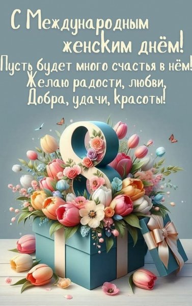 С ПРАЗДНИКОМ 8 МАРТА!