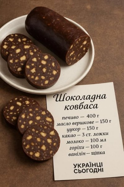 Шоколадна ковбаса