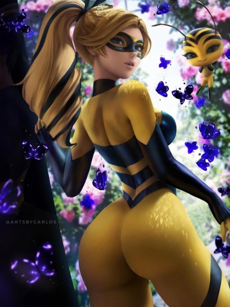 Queen-Bee-(ML)-Miraculous-Ladybug-Мультфильмы-Мультэротика-57