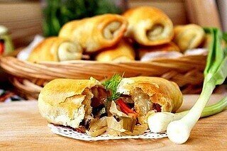 Пироги с квашеной капустой