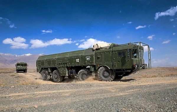 ОТРК "Искандер-М" на шасси МЗКТ-7930