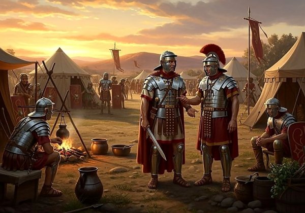 The roman camp