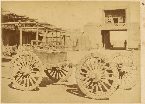 Vintage chinese artillery 1875
