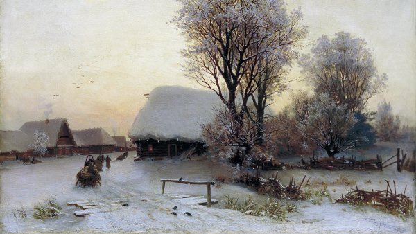 Кондратенко Гавриил. Зимний вечер