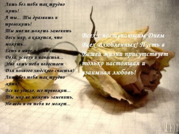 С днем всех влюбленных!