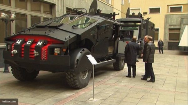 Новейший броневик ФСБ Каратель Фалькатус