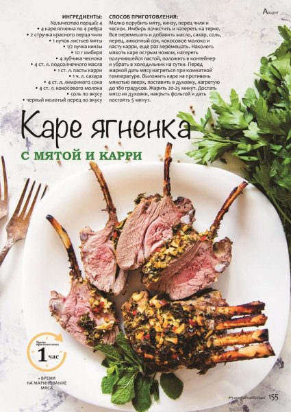 Каре ягнёнка