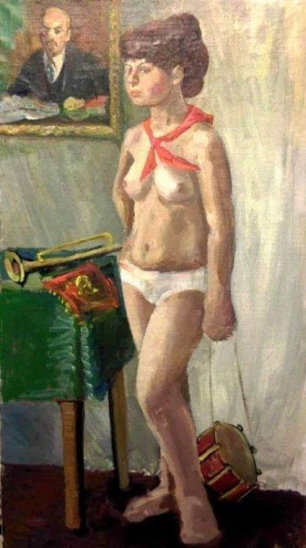 В ПИОНЕРСКОЙ КОМНАТЕ