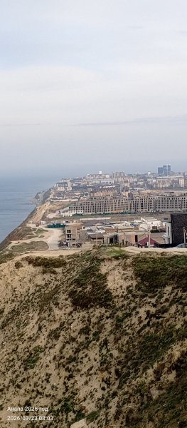 Вид на Анапу с предгорья Кавказских гор