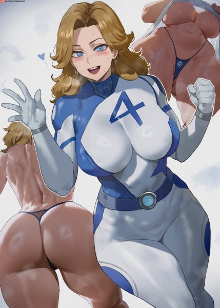 Sue storm marvel and 2 more drawn by shexyo e6fa573