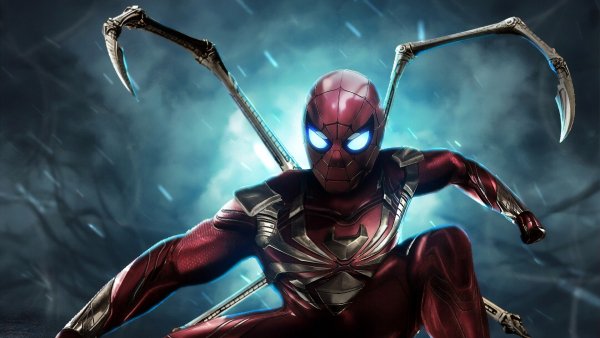 Spiderman-iron-spider-marvel 4K-251