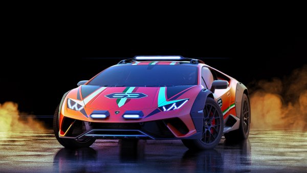 Lamborghini huracan sterrato concept 2019 5k 2-5120x2880