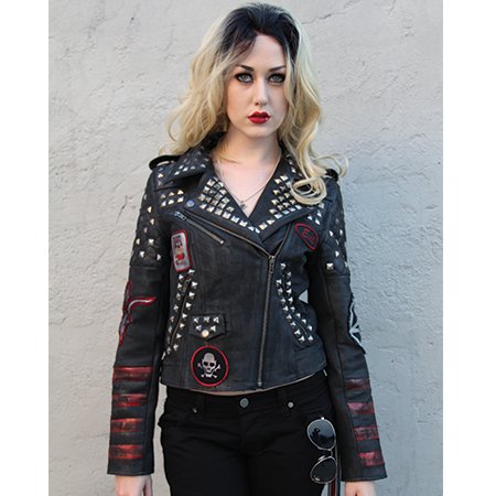 DEAD LULLABYES LEATHER JACKET