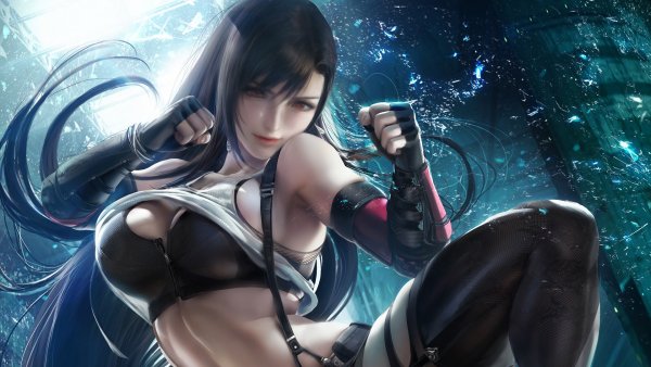 Tifa-lockhart-final-fantasy-7-remake-girl 4K-5.9