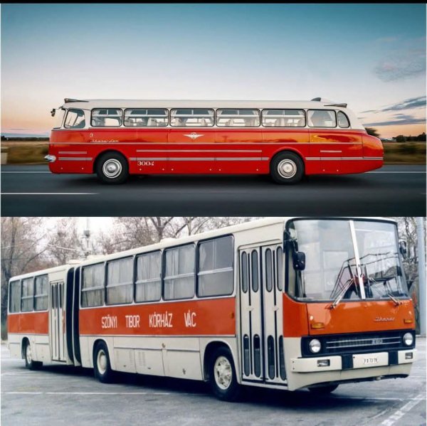 И снова Икарусы из 70-х