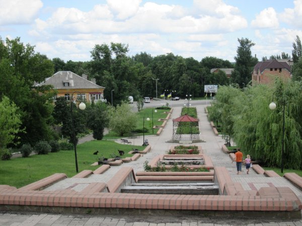 Артёмовск.В парке