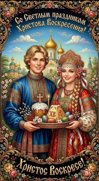 С ПРАЗДНИКОМ СВЕТЛОЙ ПАСХИ!