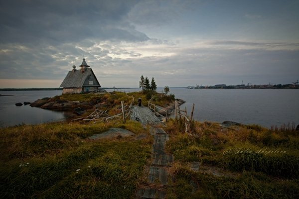 Церквушка на Белом море